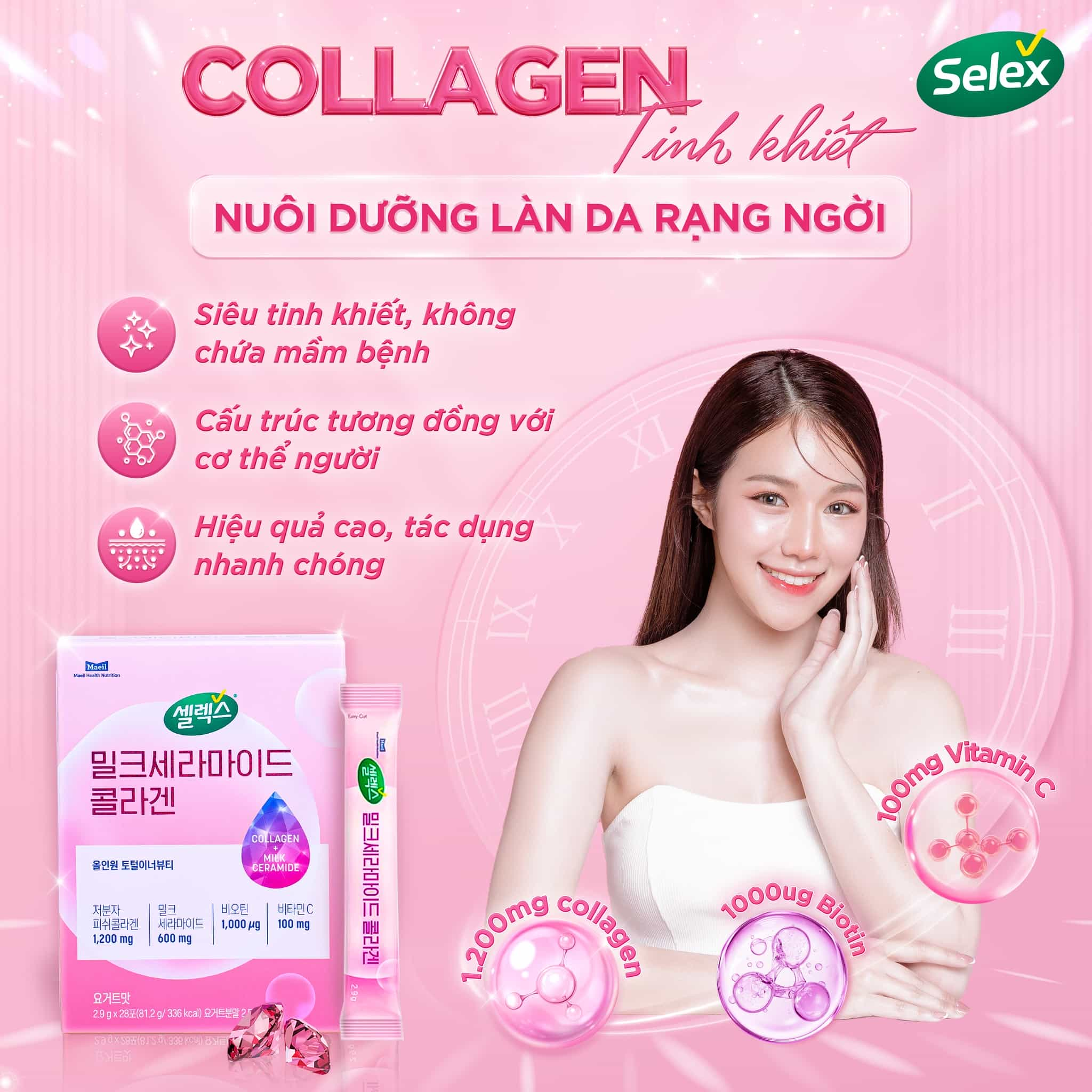 Sữa Collagen Selex