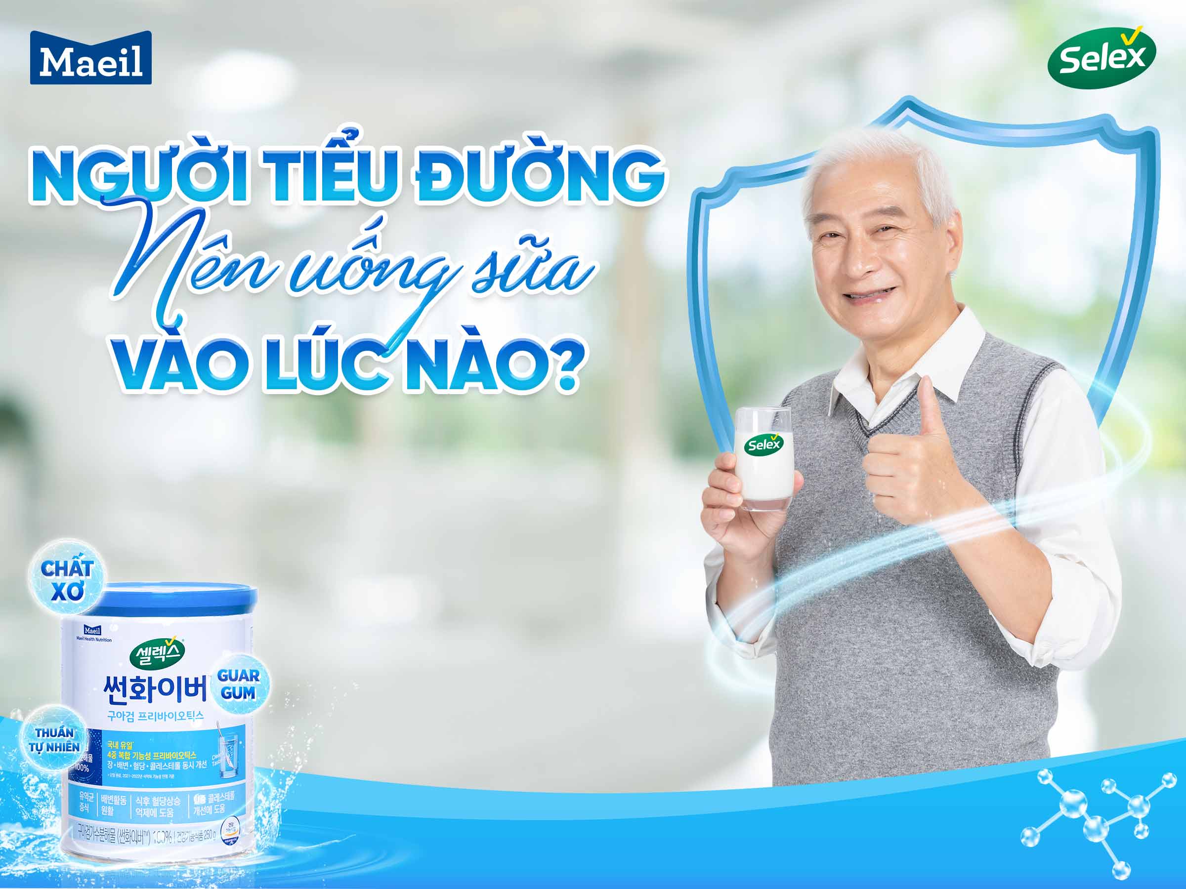 Người tiểu đường nên uống sữa vào lúc nào