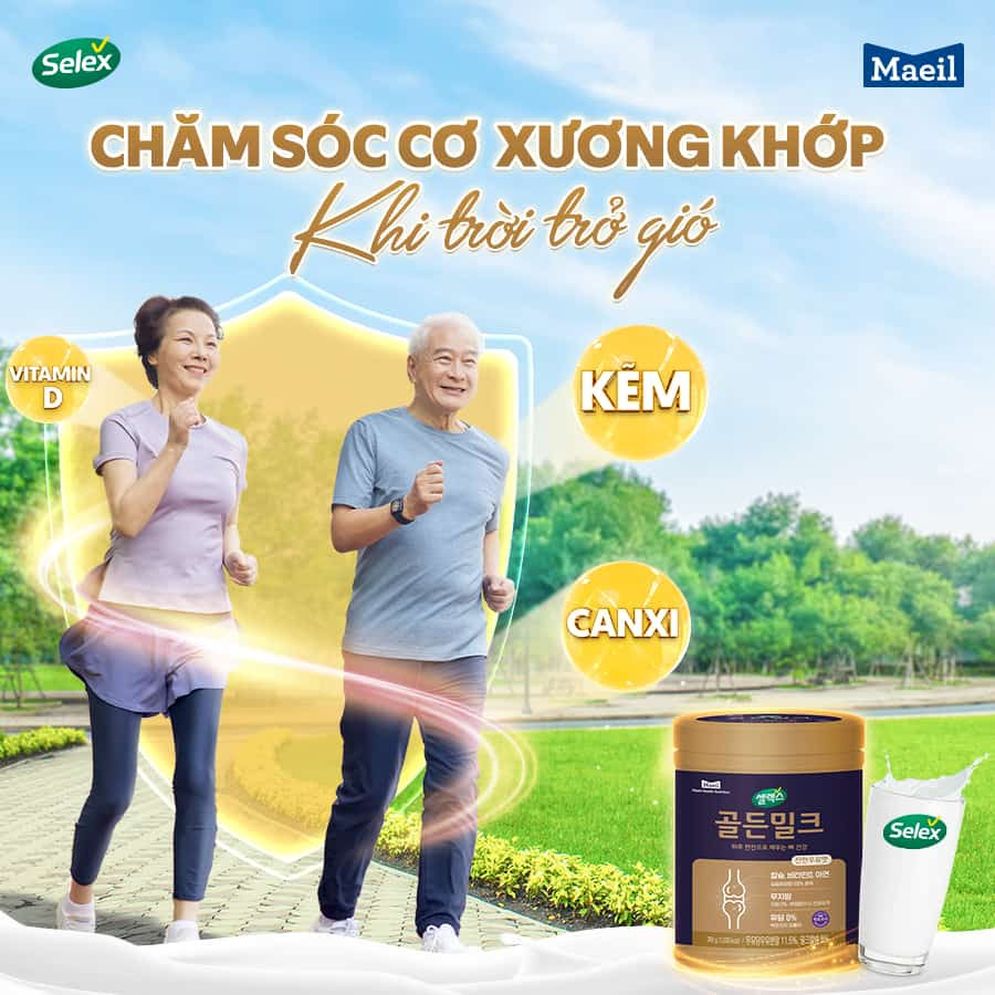 thành phần sữa Hàn Quốc Golden Milk Calcium