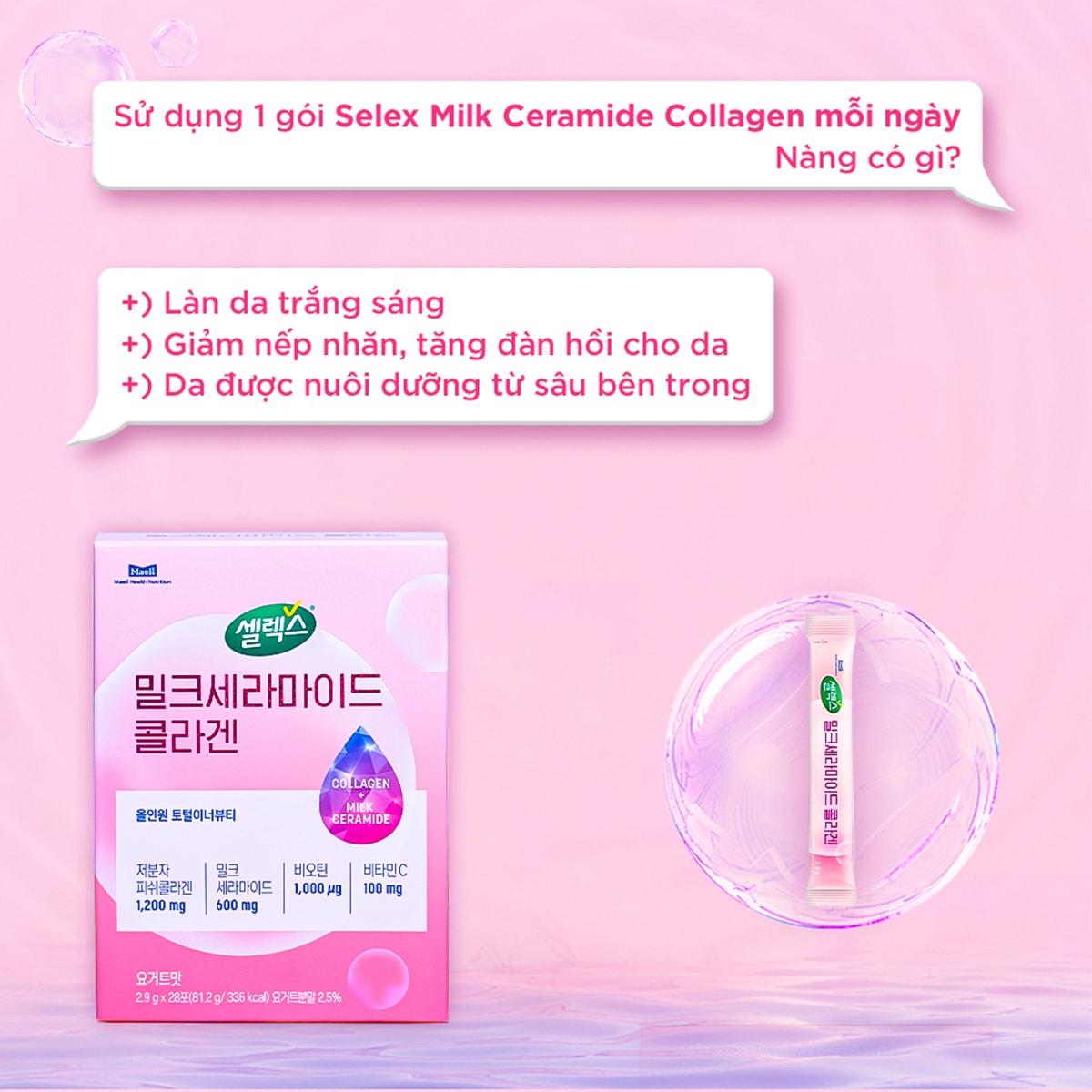 Review sữa Selex Collagen