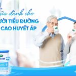 sữa dành cho người tiểu đường và cao huyết áp