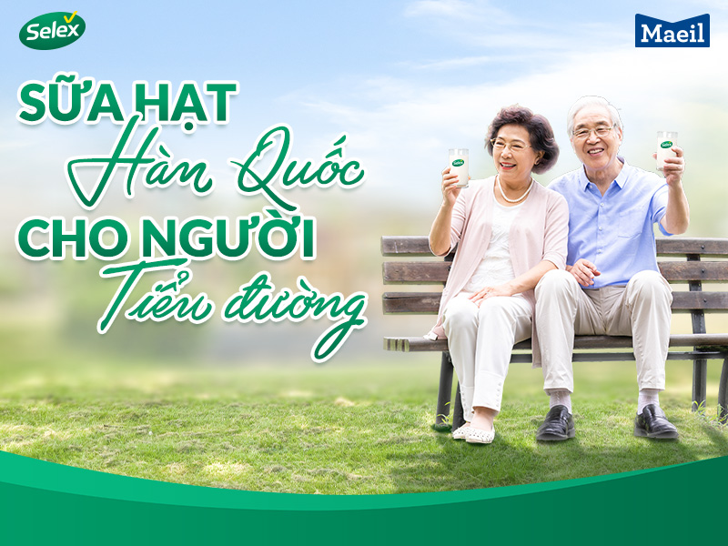 sữa hạt Hàn Quốc cho người tiểu đường