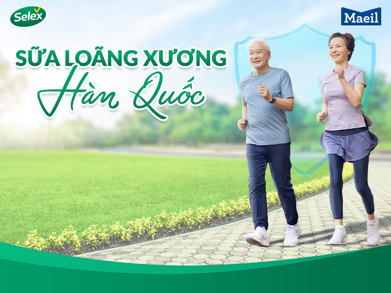 sữa loãng xương Hàn Quốc