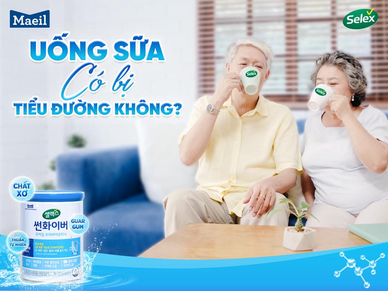 uống sữa có bị tiểu đường không