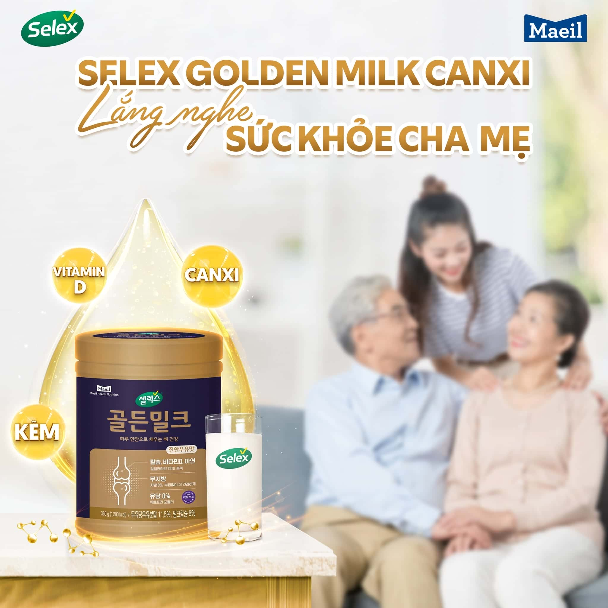 đại lý Selex Golden Milk 