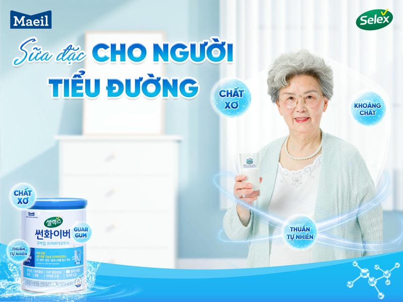 sữa đặc cho người tiểu đường