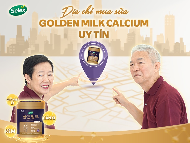 Sữa xương khớp Selex Golden Milk