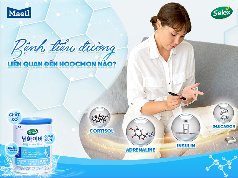 bệnh tiểu đường liên quan đến hoocmon nào