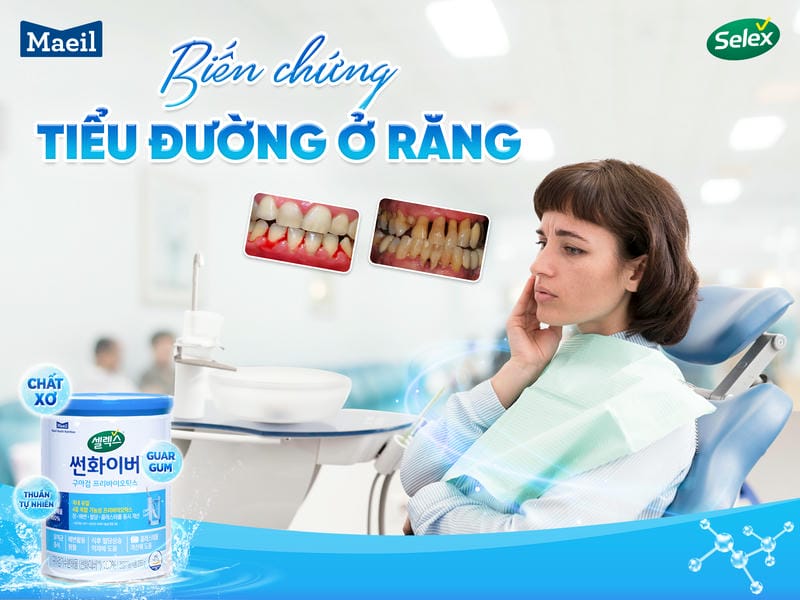 Biến chứng tiểu đường ở răng