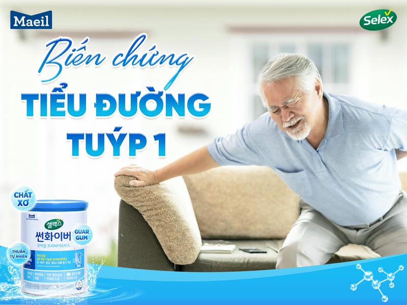 biến chứng tiểu đường tuýp 1